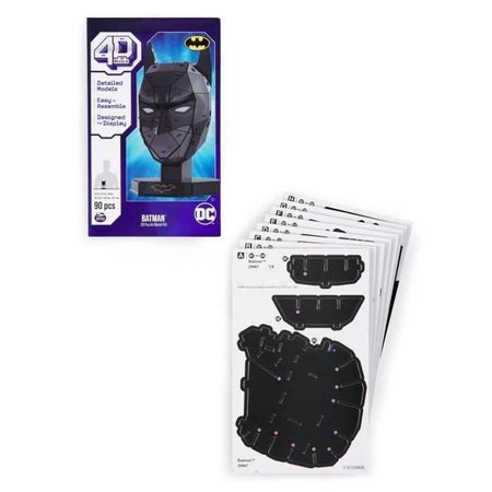 SPIN MASTER MASCHERA BATMAN DC 4D Build