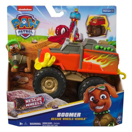 VEICOLO SPIN MASTER + RUOTE DI SOCCORSO FIGURA BOOMER Paw Patrol