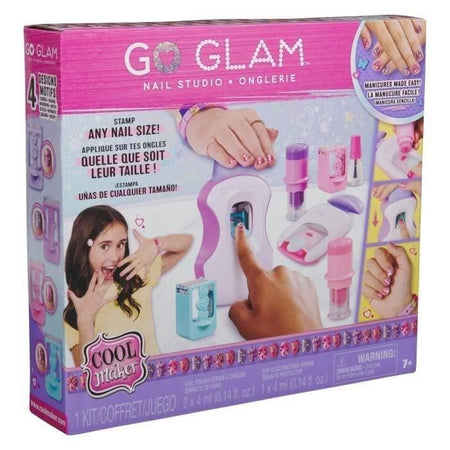 SPIN MASTER COOL MAKER - Scatola da studio per unghie Go Glam