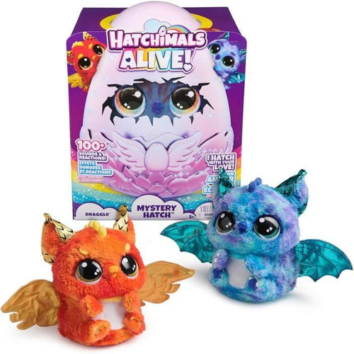 SPIN MASTER DRAGGLE HATCHIMALS ALIVE PORTELLO SEGRETO