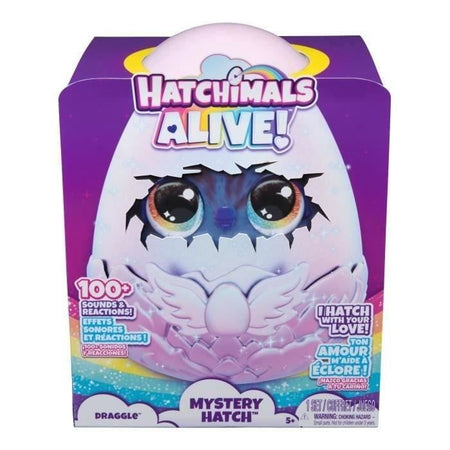 SPIN MASTER DRAGGLE HATCHIMALS ALIVE PORTELLO SEGRETO