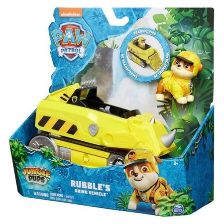 VEICOLO + FIGURINA RUBEN CUCCIOLI DELLA GIUNGLA Paw Patrol
