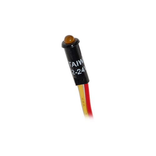 Spia Led Rossa 12/24V