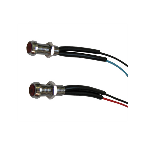 Spia Luminosa Rossa 12 V.