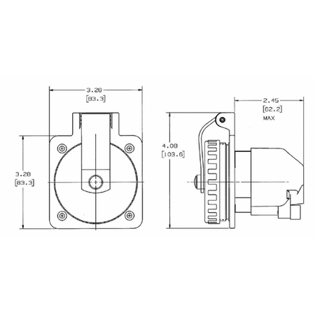 Spina Inox 16 Amp.