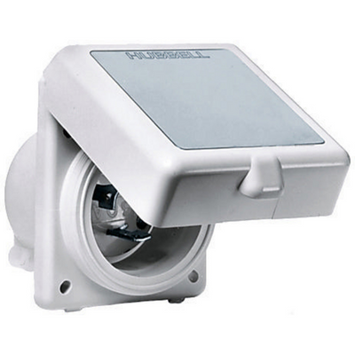 Spina Pvc Bianco 16 Amp.