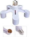Adattatore 5-in-1 E27 lampadina Moltiplicare Lampadario Splitter 5 Ingressi 220V
