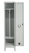 Armadio spogliatoio con tramezza sporco/pulito ad 1 posto cm. 40/50x38x180h