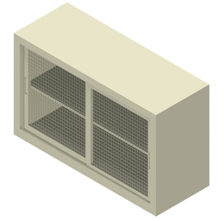 Sopralzo per Armadio Archiviazione ad Ante Scorrevoli in rete cm. 120x45x85H