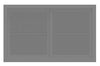 Sopralzo per Armadio Archiviazione ad Ante Scorrevoli in rete cm. 120x45x85H