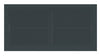 Armadio basso sopralzo da ufficio con ante scorrevoli in rete di metallo cm. 180x60x90H