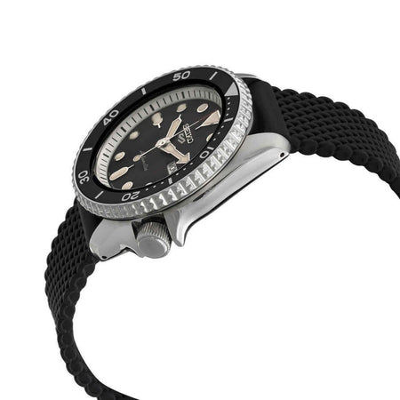 Seiko Orologio Analogico Automatico Uomo con Cinturino in Silicone SRPD73K2