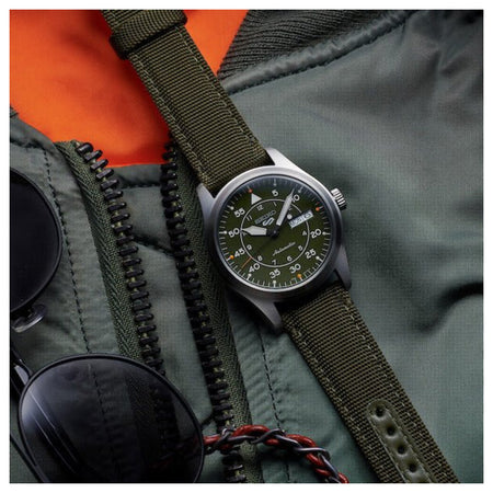 SEIKO 5 Sports SRPH29K1 Orologio Militare Automatico Uomo