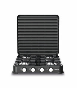 SOGO Piano cottura a gas 4 fuochi 4 x 103 mm - nero