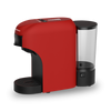 SOGO Macchina da caffè 4-in-1 multi-capsule - 20 bar - rosso/nero