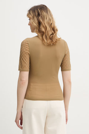Top marciano by guess ARIA 3/4 SLEEVE V NECK TOP