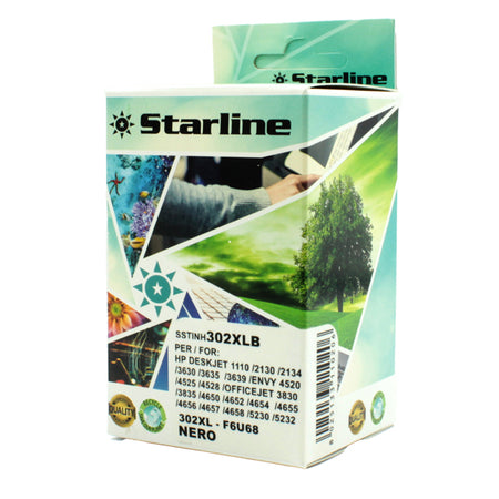 Cartuccia Ink Nero Per Print C/Hp Ad Alta Capacita' Hp 302Xl