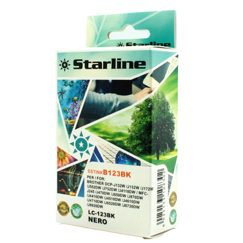 Cartuccia Ink Nero Per Print C/Brother Lc 123Bk