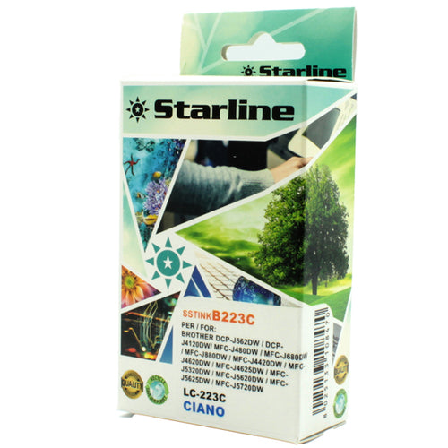 Cartuccia Ink Ciano Per Print C/Brother Lc-223C