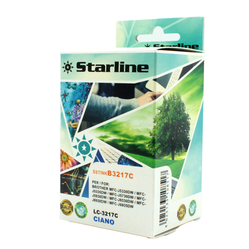 Cartuccia Ink Ciano Per Print C/Brother Lc3217C