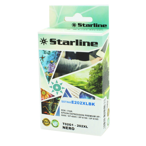 Cartuccia Ink Compatibile Nero Per Epson 202Xl 24Ml