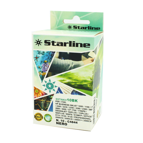 Starline Cartuccia Ink Per Hp N.10 Nero 69Ml