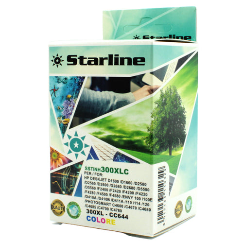 Cartuccia Ink Colori Per Print C/Hp 300Xl