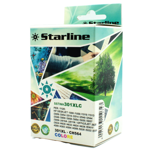 Cartuccia Ink Colore Per Print C/Hp N. 301Xl