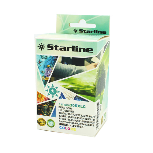 Cartuccia Ink Colore Per Print C/Hp 305Xl