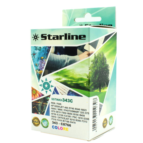 Cartuccia Ink Colori Per Print C/Hp 343