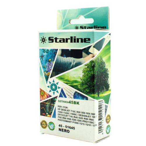 Cartuccia Ink Nero Per Print C/Hp 45Bk 42Ml