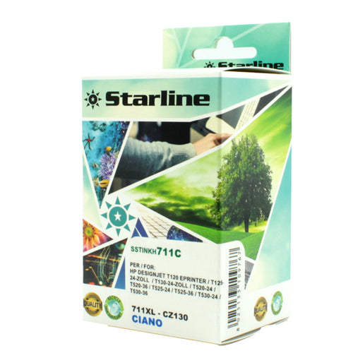 Cartuccia Ink Ciano Per Print C/Hp 711