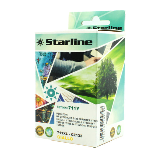 Cartuccia Ink Giallo Per Print C/Hp 711
