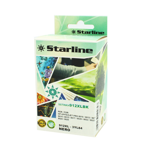 Cartuccia Ink Starline Nero Hp 912 Xl