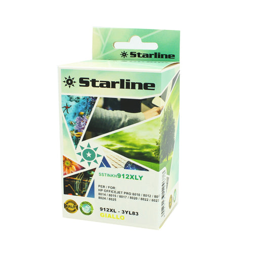 Cartuccia Ink Starline Giallo Hp 912 Xl