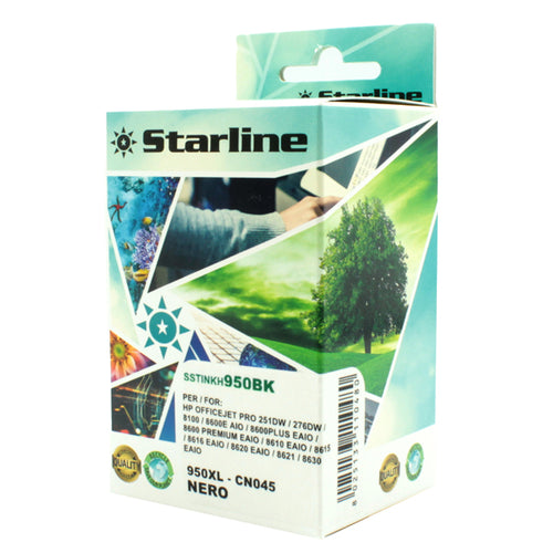 Cartuccia Ink Nero Per Print C/Hp 950Xlbk Con Chip