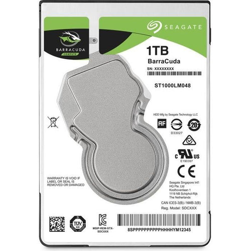 Seagate Barracuda 1TB HDD