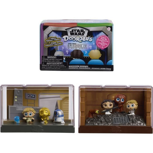 Statuette da collezione - STAR WARS - Large Screen Film Moment - 6 scene, 3 personaggi ciascuna, dai 5 anni