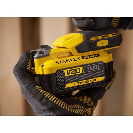 Trapano avvitatore angolare 45 Nm - STANLEY FATMAX V20 - SFMCD750B-XJ