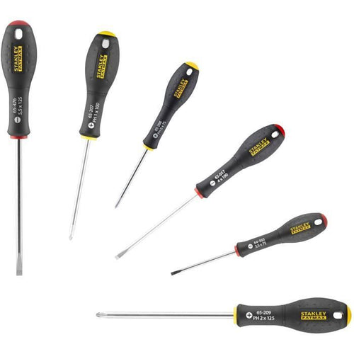 Set di 6 cacciaviti - STANLEY FATMAX - FMHT0-62626 - Elettricista + Phillips