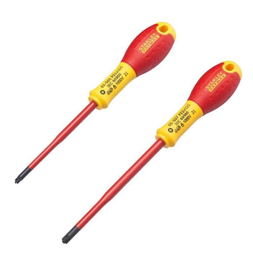 Set di 2 cacciaviti - STANLEY FATMAX - FMHT0-62649 - Morsettiere isolate 1000 V - PZ1X100 + PZ2X125