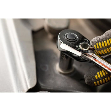 CRICCHETTO STANLEY 72 DENTI - 1/4 + 10 BUSSOLE - 11 PZ