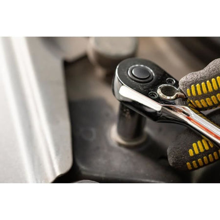 CRICCHETTO STANLEY 72 DENTI - 1/4 + 10 BUSSOLE - 11 PZ