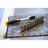 CRICCHETTO STANLEY 72 DENTI - 1/4 + 10 BUSSOLE - 11 PZ