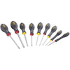 Set di 10 cacciaviti - STANLEY FATMAX - FMHT65439-0 - Elettricista + Meccanico + Phillips + Tester