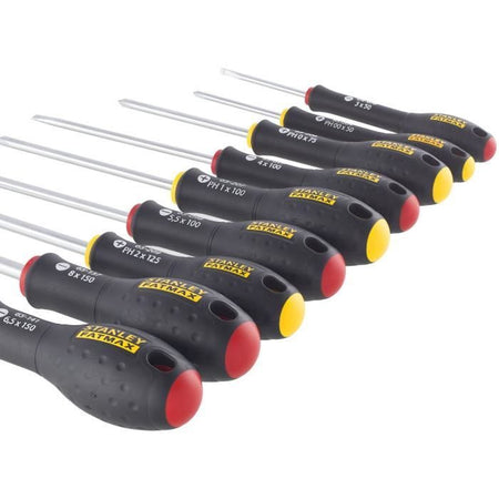 Set di 10 cacciaviti - STANLEY FATMAX - FMHT65439-0 - Elettricista + Meccanico + Phillips + Tester