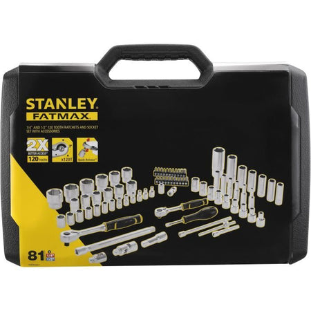 SET DI BUSSOLE STANLEY FATMAX  '' +  '' - 81 PZ SET - FATMAX
