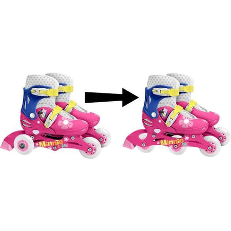 DISNEY MINNIE Pattini inline 2 in 1 - 3 ruote 27-30