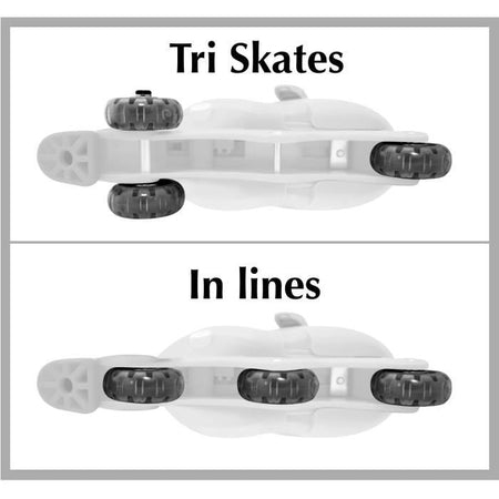 DISNEY MINNIE Pattini inline 2 in 1 - 3 ruote 27-30
