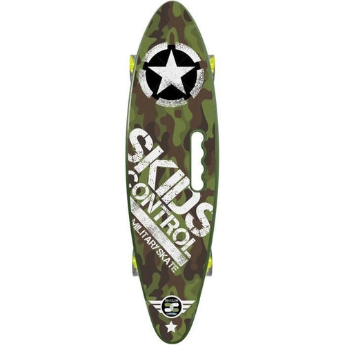 STAMP Skateboard 24 x 7 con impugnatura militare Skid Control